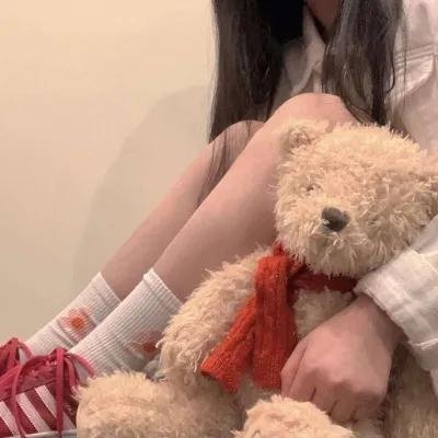 夜色中的她